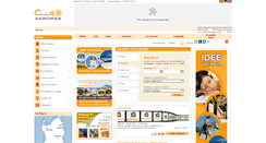 Desktop Screenshot of ciaosardinia.com